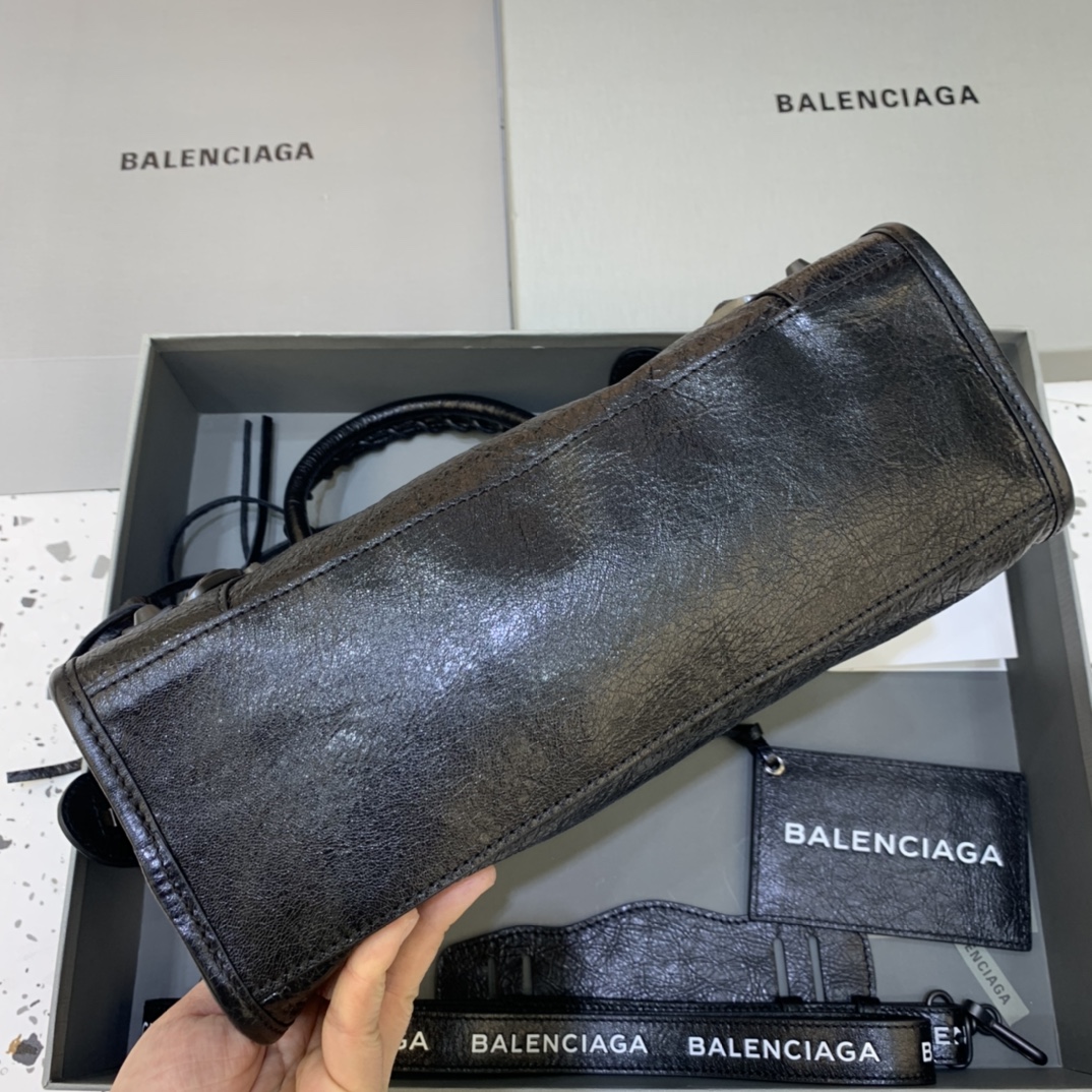 Balenciaga Classic City Small Handbag Shoulder Bag Black